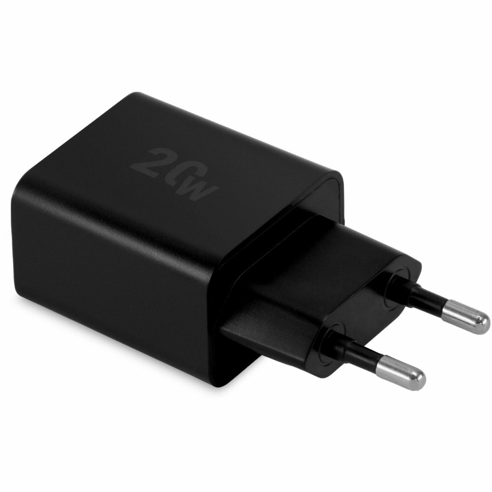 Сетевое зарядное устройство Digma DGW2D 20W 3A+3A (PD+QC) (DGW2D0F110BK)