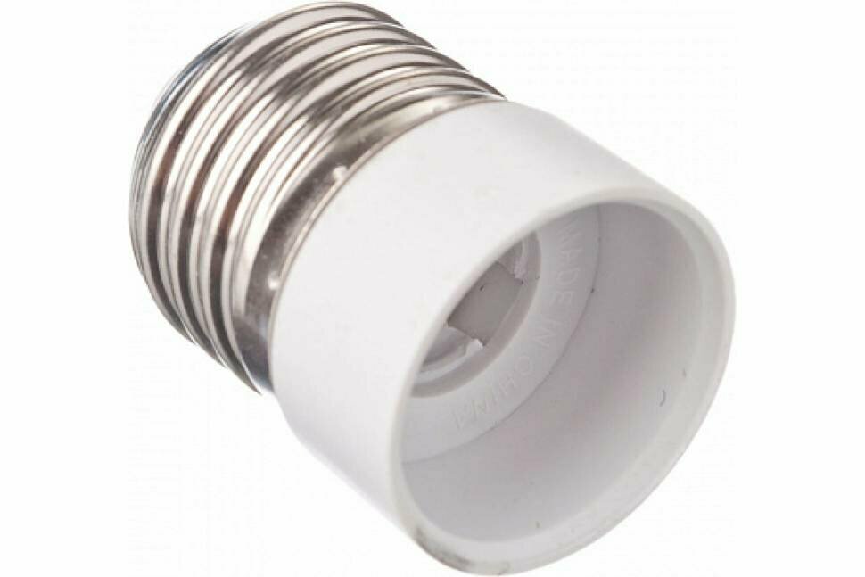 фото Переходник General Lighting Systems GLH-E27/E14-W белый 474018