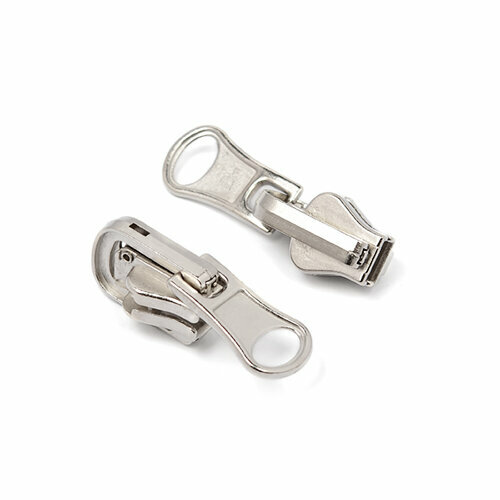 Замок MaxZipper автомат реверсивный двухсторонний ТР5 цв никель уп10шт 310₽