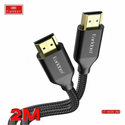 Кабель HDMI Earldom 4K 2 Метра