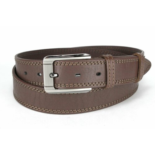 фото Ремень remart, размер 120, коричневый