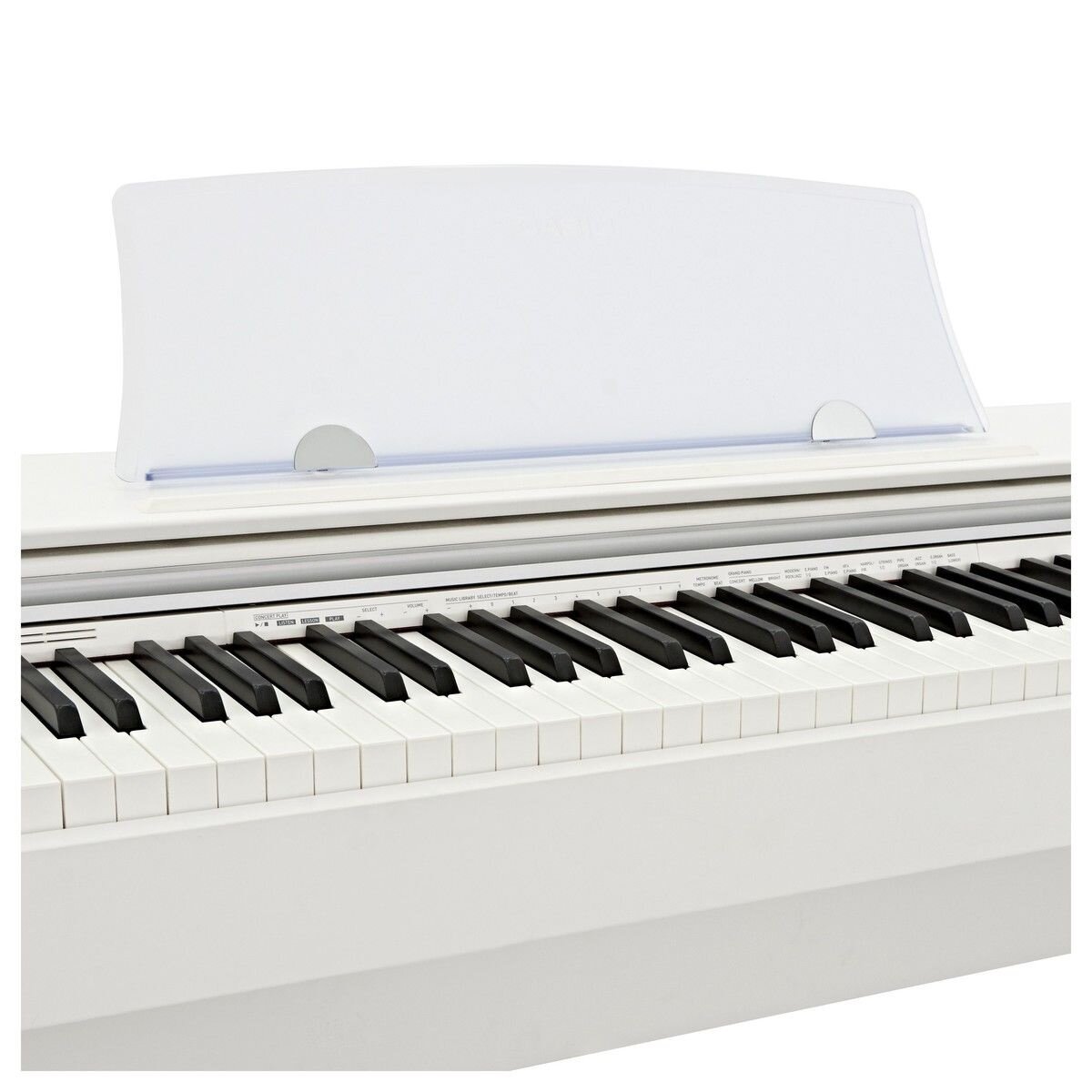 Цифровое фортепиано PRIVIA CASIO , 88, полновзвешенная, полноразмерные, 128, белый - фото №11