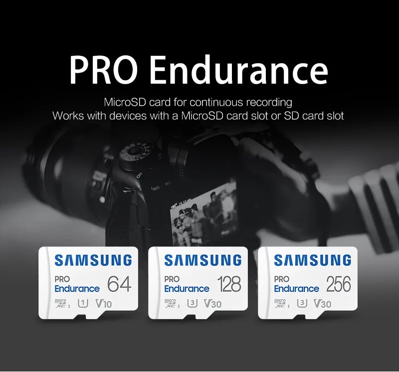 Карта памяти Samsung PRO Endurance microSD