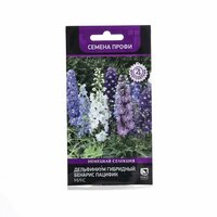 Поиск Семена цветов Дельфиниум гибридный "Бенарис Пацифик", Микс, 10   ...