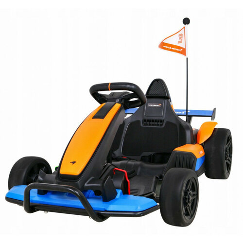 Детский электромобиль дрифт картинг Mclaren (лицензия, 12 км/ч, 24V) - BDM0930