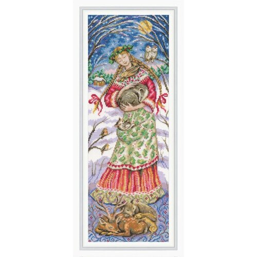 Набор для вышивания РТО #M908 В царстве Берендея, Счетный крест, 17.5 х 48 см