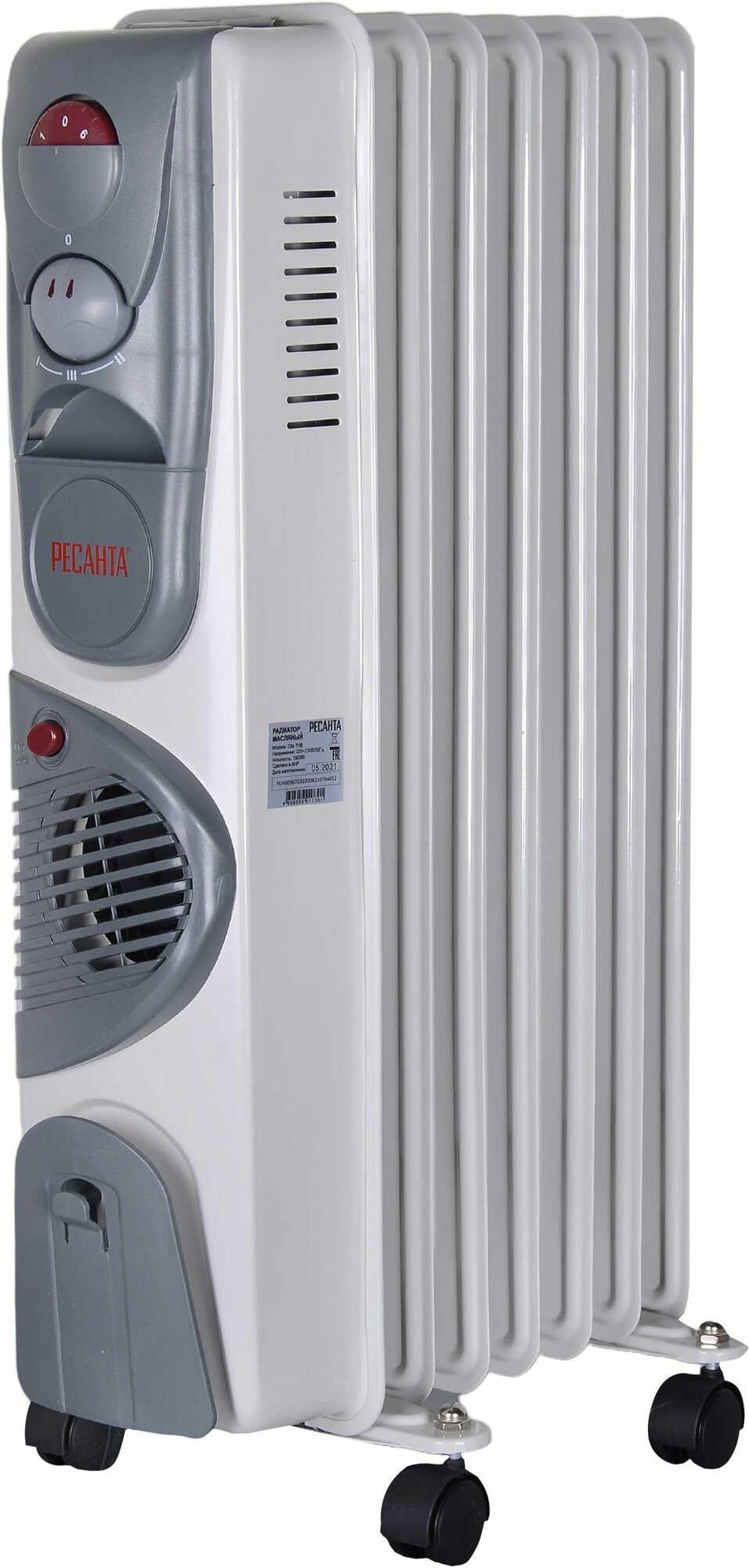 Масляный обогреватель Ресанта ОМ-7НВ