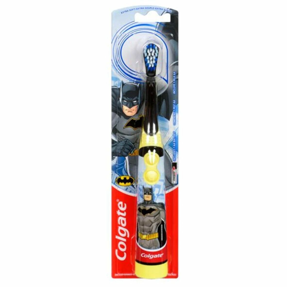 Зубная щетка детская электрическая Colgate Batman extra soft (супермягкая) (из Финляндии)