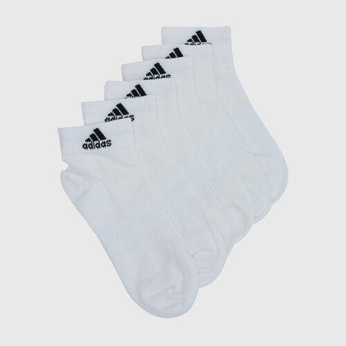 Носки adidas, 3 пары, размер L, белый носки 3 пары adidas light low 3 пары размер l