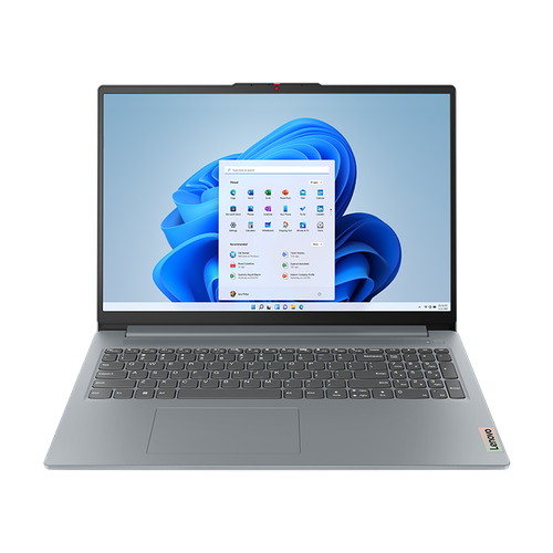 ноутбук huawei matebook 16 crem wfd9 2520x1680 amd ryzen 7 3 2 ггц ram 16 гб ssd 512 гб windows 11 home ru a gray 15.6 Ноутбук Lenovo IdeaPad Slim 3 15AMN8, IPS 1920х1080, AMD Ryzen 5 7520U (2.8 ГГц), RAM 16 ГБ, SSD 512 ГБ, Windows 11 Pro, Русская раскладка