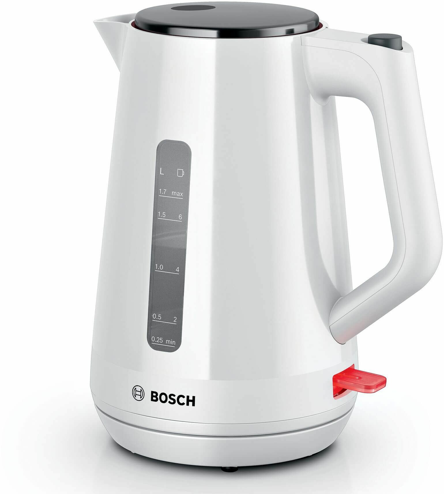 Чайник электрический Bosch TWK1M121 белый, пластик