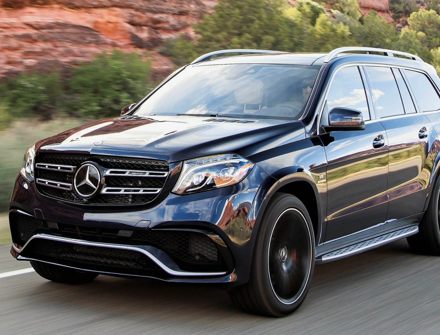 Mercedes-Benz GLS AMG 1 поколение (X166), внедорожник 5-дверный - технические ха