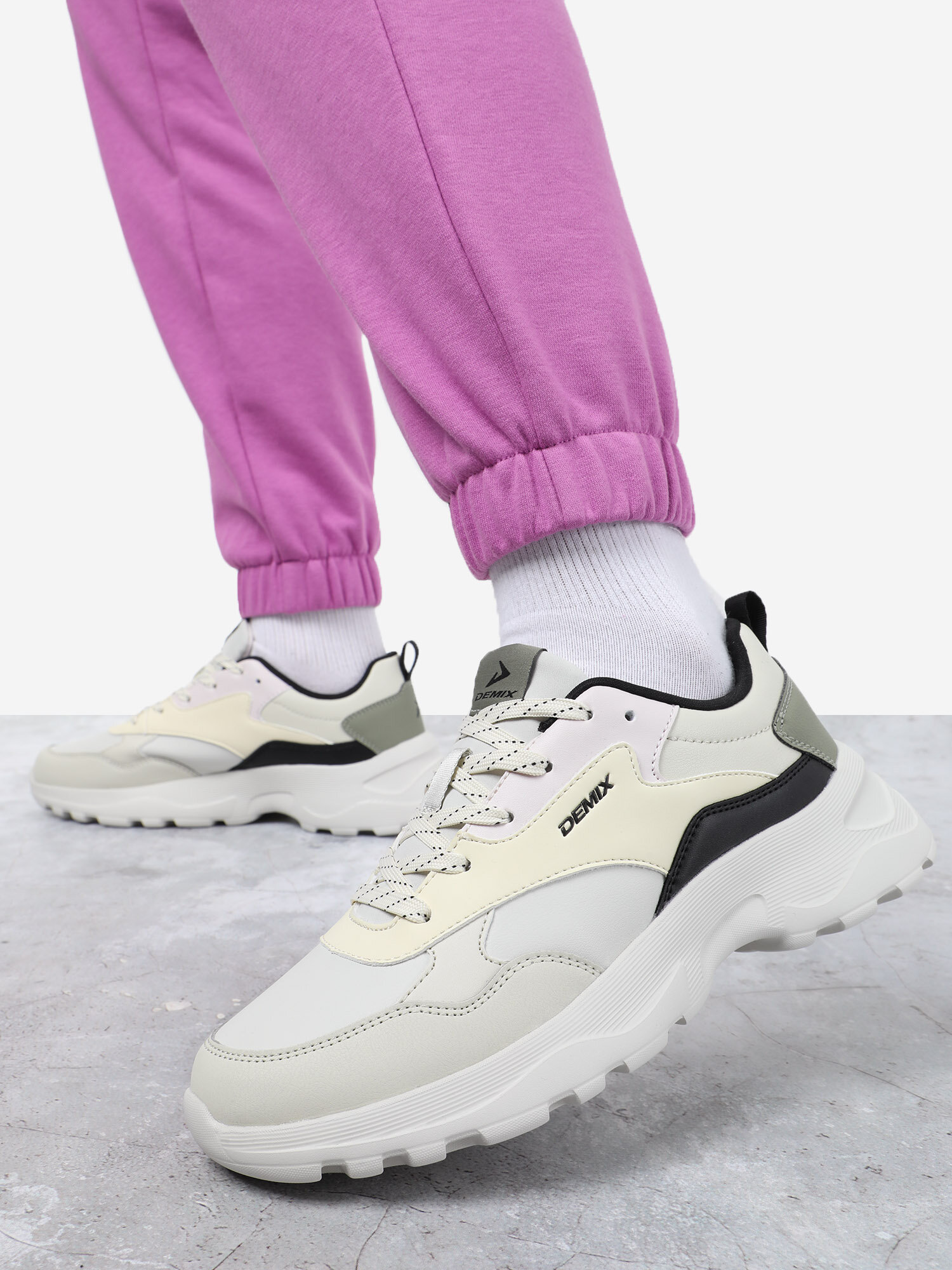 фото Кроссовки женские Demix Gypsy Бежевый; RU: 35, Ориг: 35