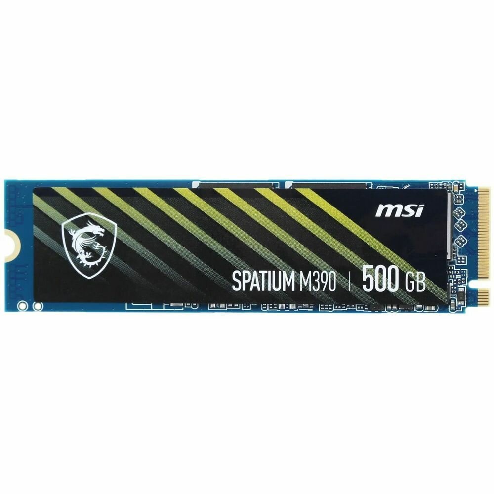 Твердотельный накопитель SSD M.2 2280 500GB MSI SPATIUM M390 Client SSD S78-440K060-P83