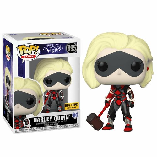 Фигурка Funko Pop! Gotham Knights: Harley Quinn (Фанко Поп Харли Квинн из игры Рыцари Готэма) фигурка funko pop heroes dc comics harley quinn with mallet 45 3638