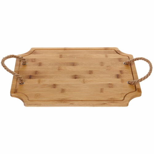 Доска бамбуковая для подачи и сервировки 