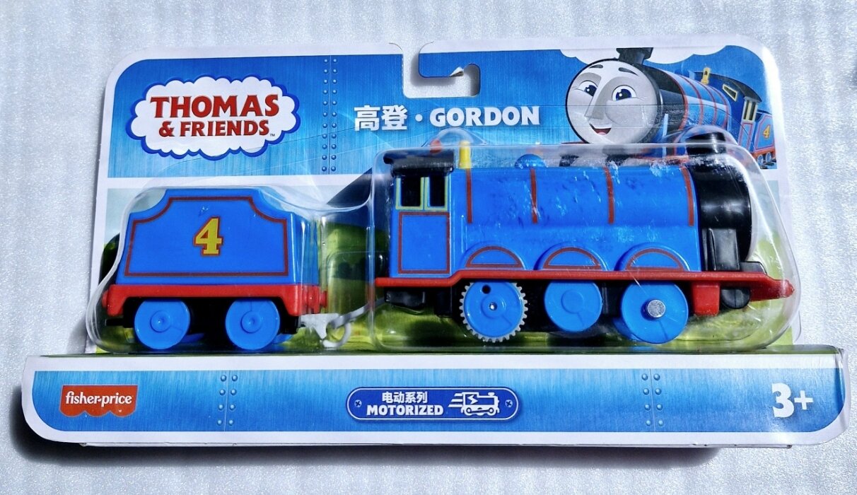 Паровозик Thomas & Friends Герои мультфильмов Гордон моторизированный