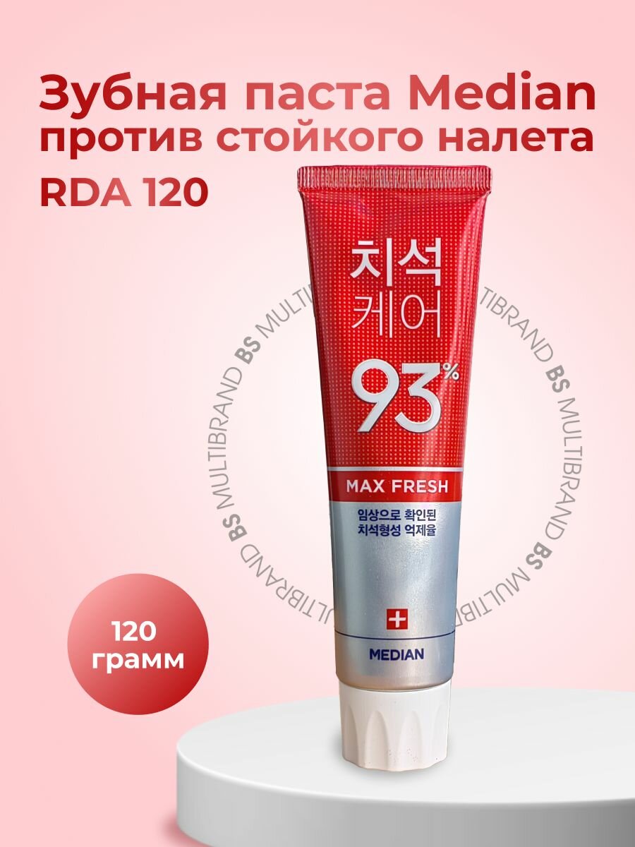 фото Зубная паста MEDIAN Dental IQ 93% Prevent Gingivitis