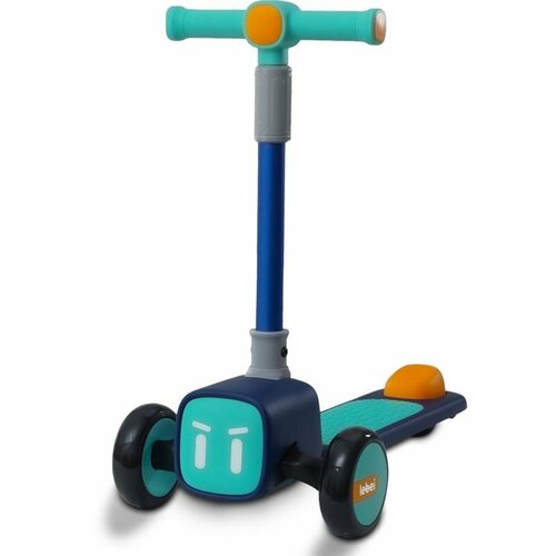 Детский трехколесный самокат Lebei LB2001 синий