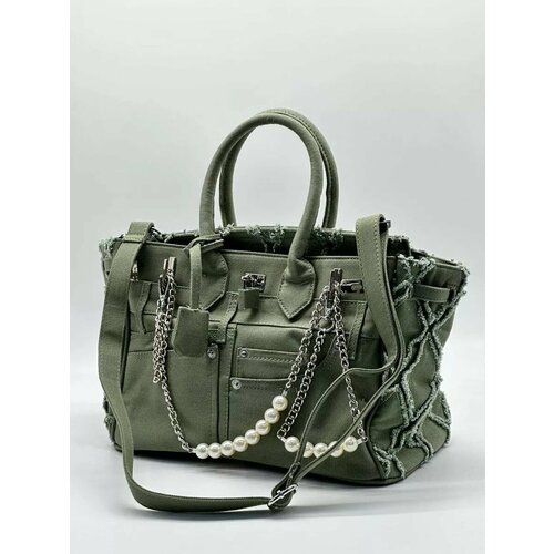 Сумка , зеленый