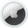 Новый трекер Apple AirTag 1 шт, белый/серебристый