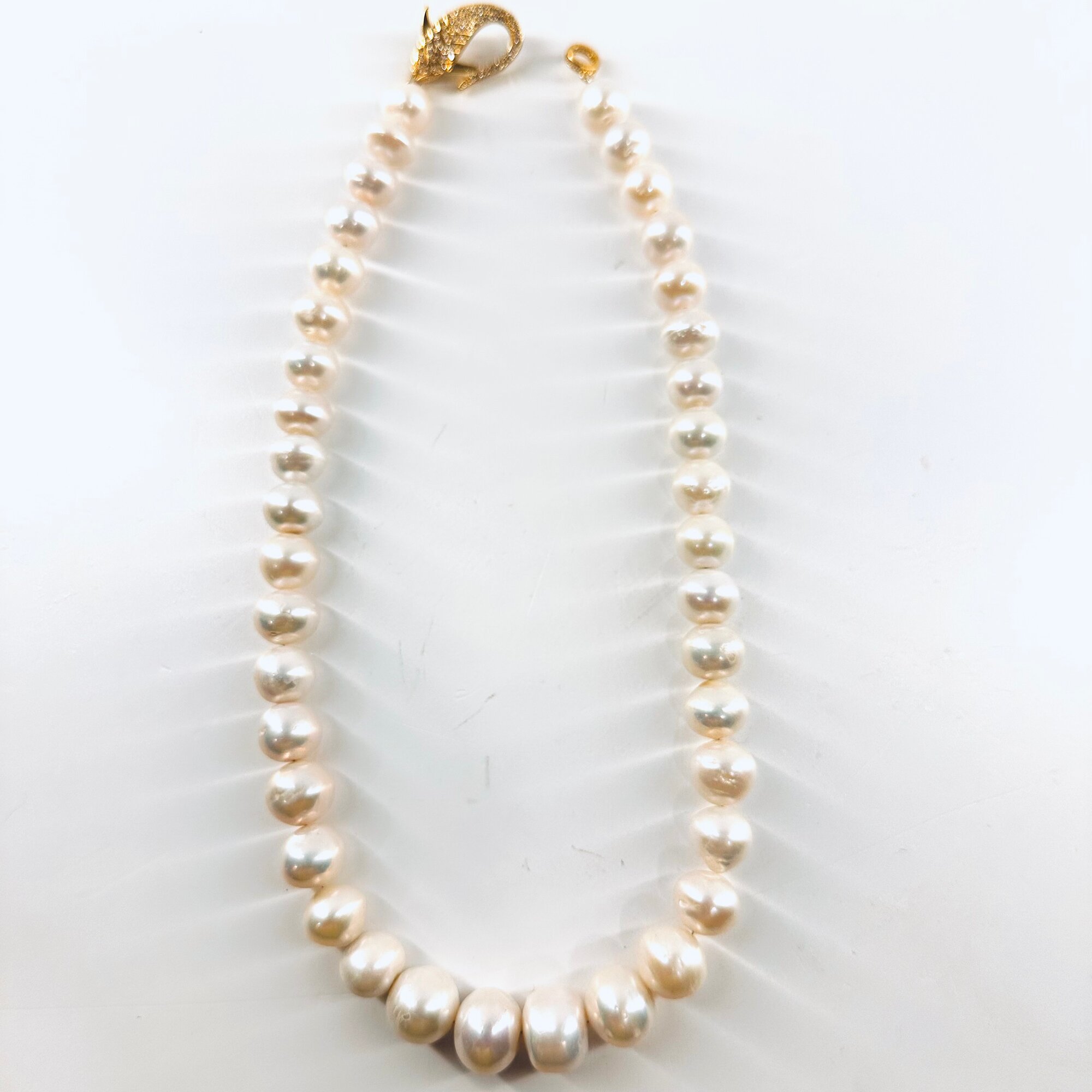 Бусы, жемчуг культивированный, комплект