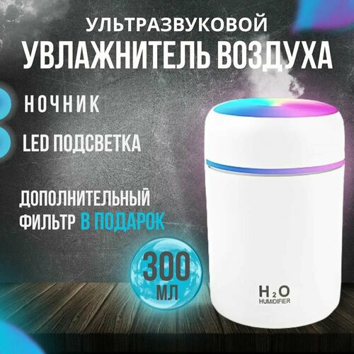 Увлажнитель воздуха мини с подсветкой в комплекте с фильтром 249000₽