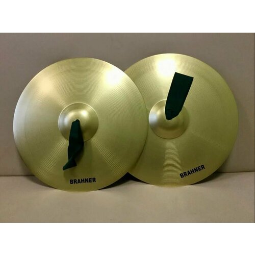 Brahner BMC-18 - тарелки оркестровые 18 дюймов пара ремни в комплекте 5430₽