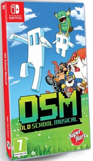 Old School Musical (Super Rare Games #36) Nintendo Switch картридж