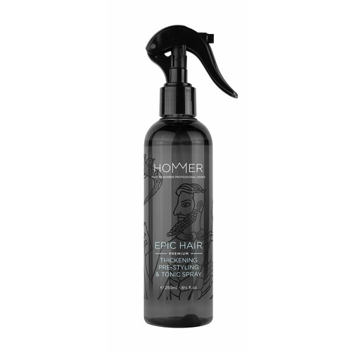 Hommer Epic Hair Premium Утолщающий спрей-тоник до укладки и укладки