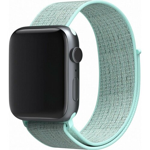 фото Ремешок moonfish для apple watch 38/40 мм, нейлон, бирюзовый