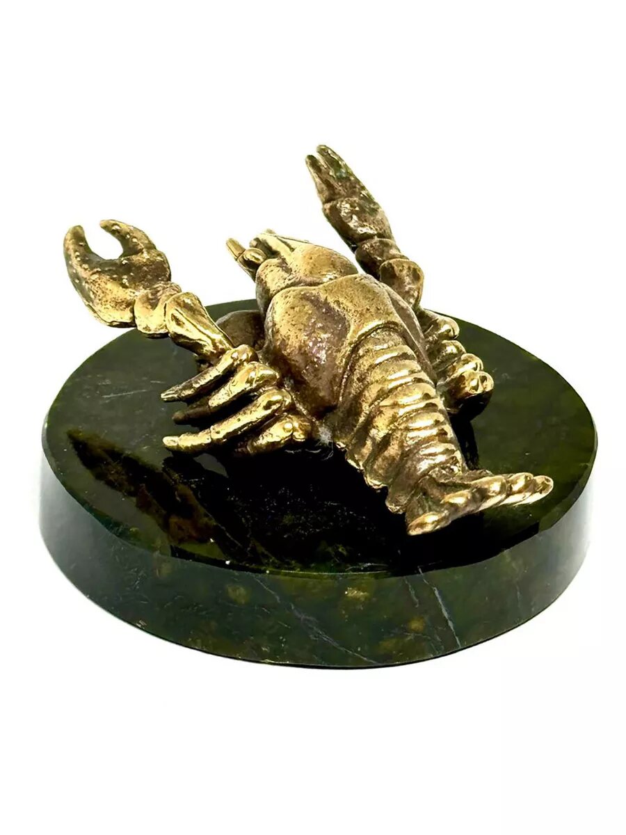 Статуэтка «Рак» для интерьера Фигурка для декора дома. Вербица — фото 1