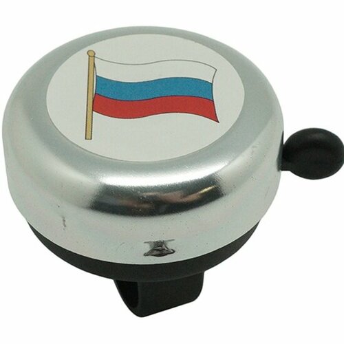 Tbs Звонок 53мм Флаг хромированный алпластик 290₽