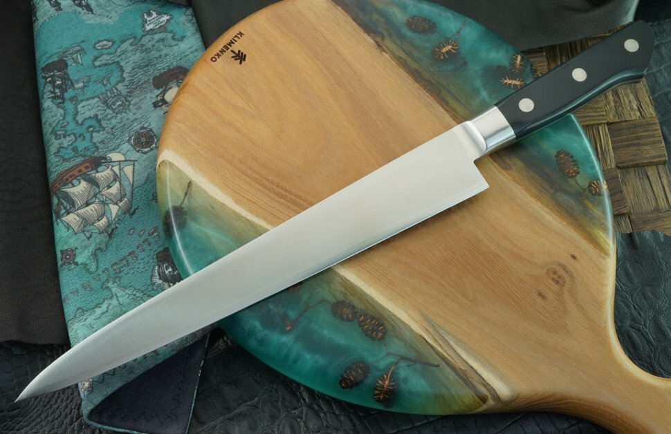Японский кухонный нож Tojiro Western Слайсер F-806 270 мм
