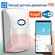 Датчик движения, инфракрасный, WiFi, Tuya, Умный дом, Smart Life,...
