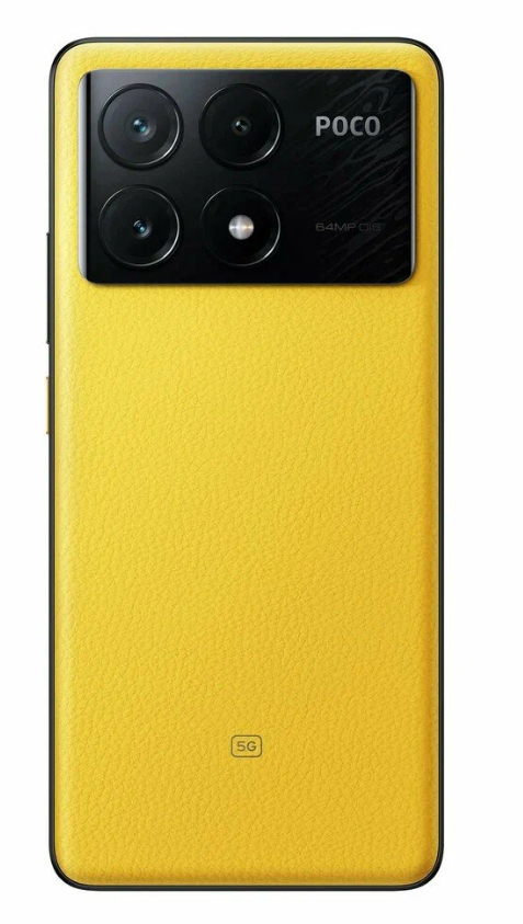Смартфон Xiaomi POCO X6 Pro 12/512 ГБ RU, Dual nano SIM, желтый — фото 1