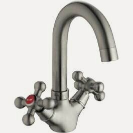 Изображение товара Смеситель для раковины Frap F1319-5, латунь, покрытие сатин, экономичный режим