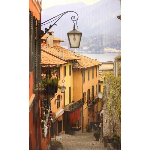 Электрический доброе тепло обогреватель гибкий настенный инфракрасный рисунок Курортный городок 500Вт 1750₽