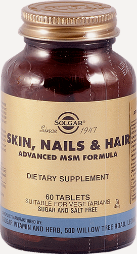 Изображение товара Таблетки Solgar "Skin, Nails & Hair", для кожи, ногтей и волос, 60 шт