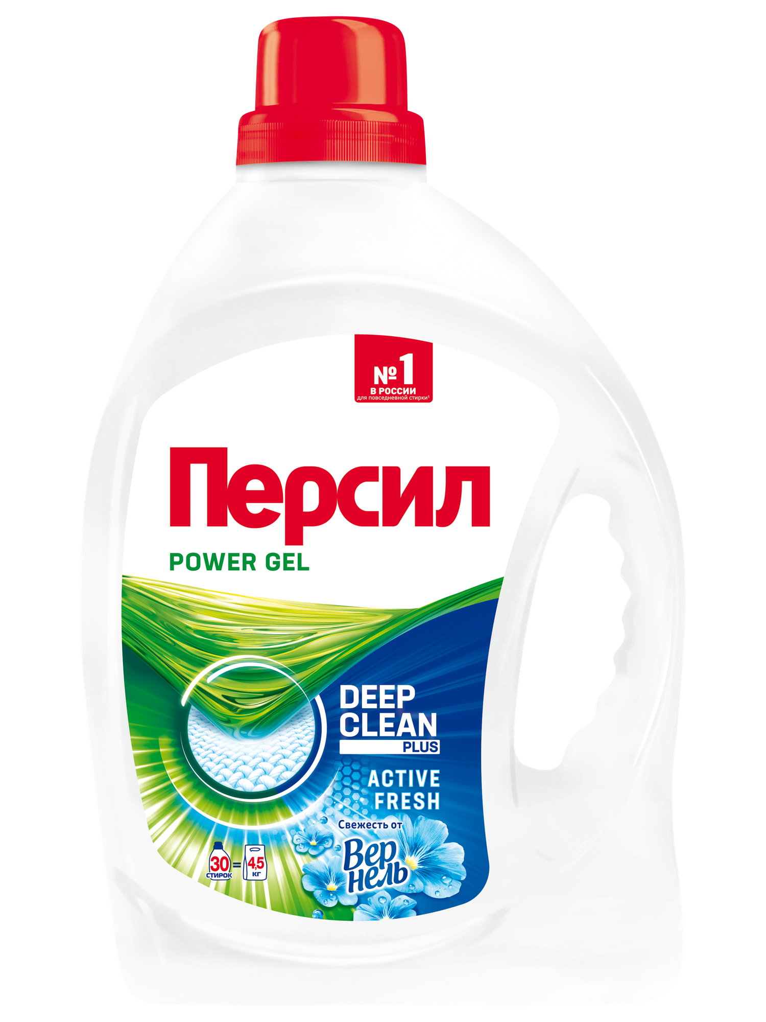 Гель Persil Свежесть от Vernel Deep Clean Technology, 1.95 л, бутылка
