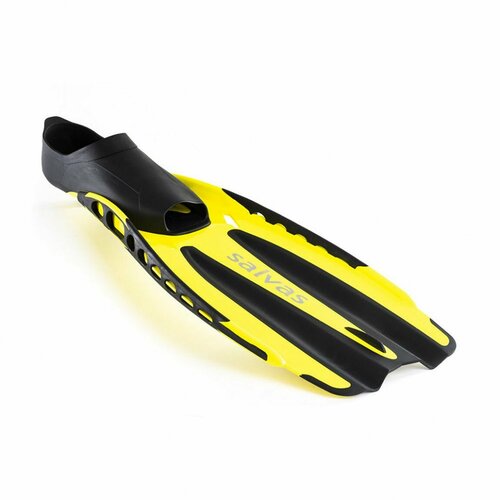 Ласты для плавания Salvas Advance Fin, арт. BA18938G3STS, TPR и Crystalflex, р.38-39, жёлтый желтый, размер 38 – 39