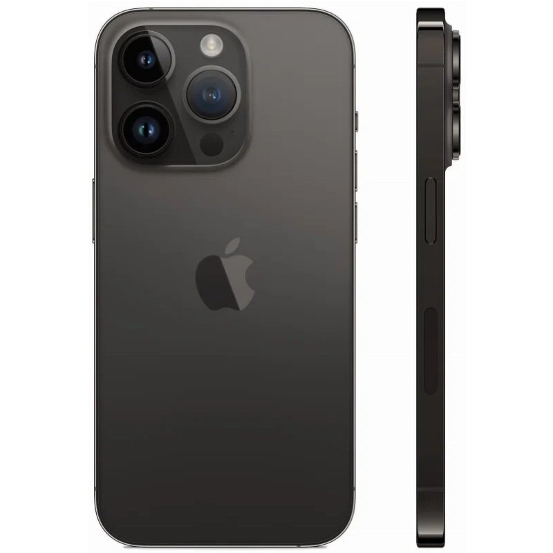 Смартфон Apple iPhone 14 Pro 128 ГБ, nano SIM + eSIM, Space black, космический черный — фото 1