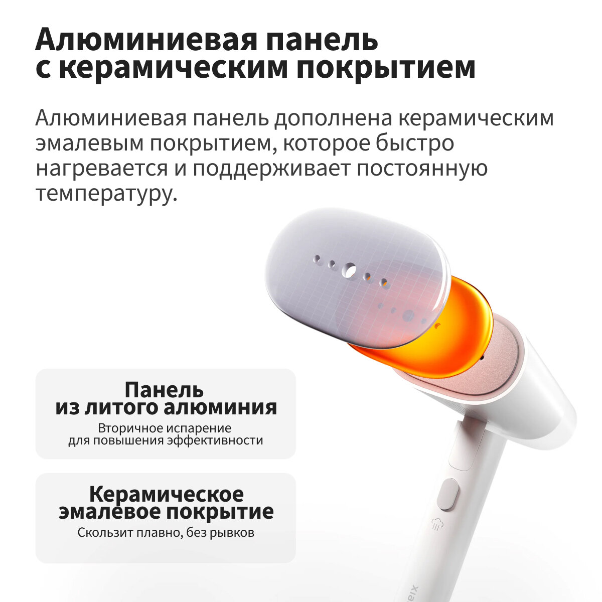 Отпариватель ручной Xiaomi Handheld Garment Steamer EU, MJGTJ02LF (BHR8269EU) — фото 1