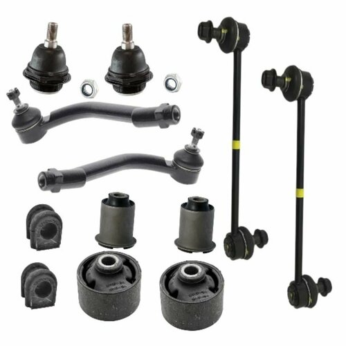 Комплект передней подвески шаровые сайлентблоки стойки стабилизатора рулевые наконечники на HYUNDAI I30 08- KIA Ceed 08-12 15800₽