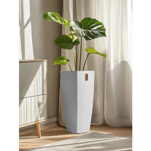 Кашпо напольное высокое для цветов 27 л