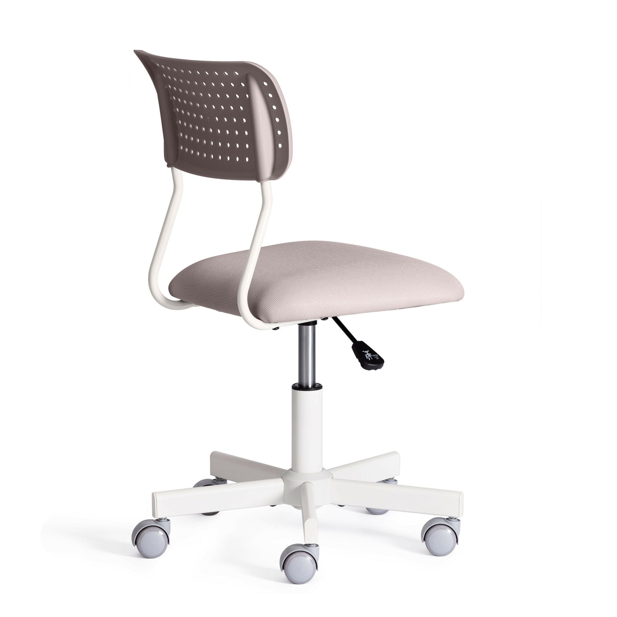Компьютерное детское кресло TetChair Funny, обивка из ткани, серый — фото 1