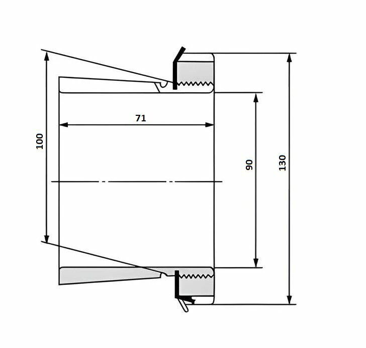 Втулка H320 — фото 1