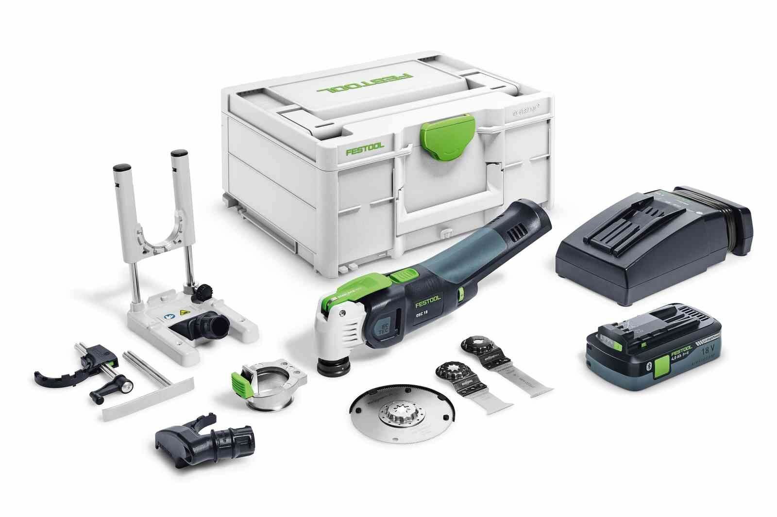 Festool VECTURO OSC 18 HPC 40 EI-Set Многофункциональный инструмент-реноватор