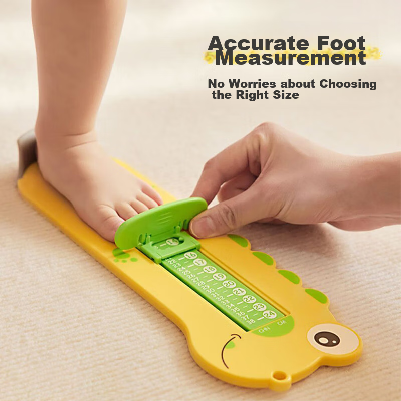 Baoshi Children's Foot Measuring Device, Baby Foot Length And Shoe Inner Length Measuring Instrument, Home-Use Infant Universal Precise Foot Measuring Tool for Kids