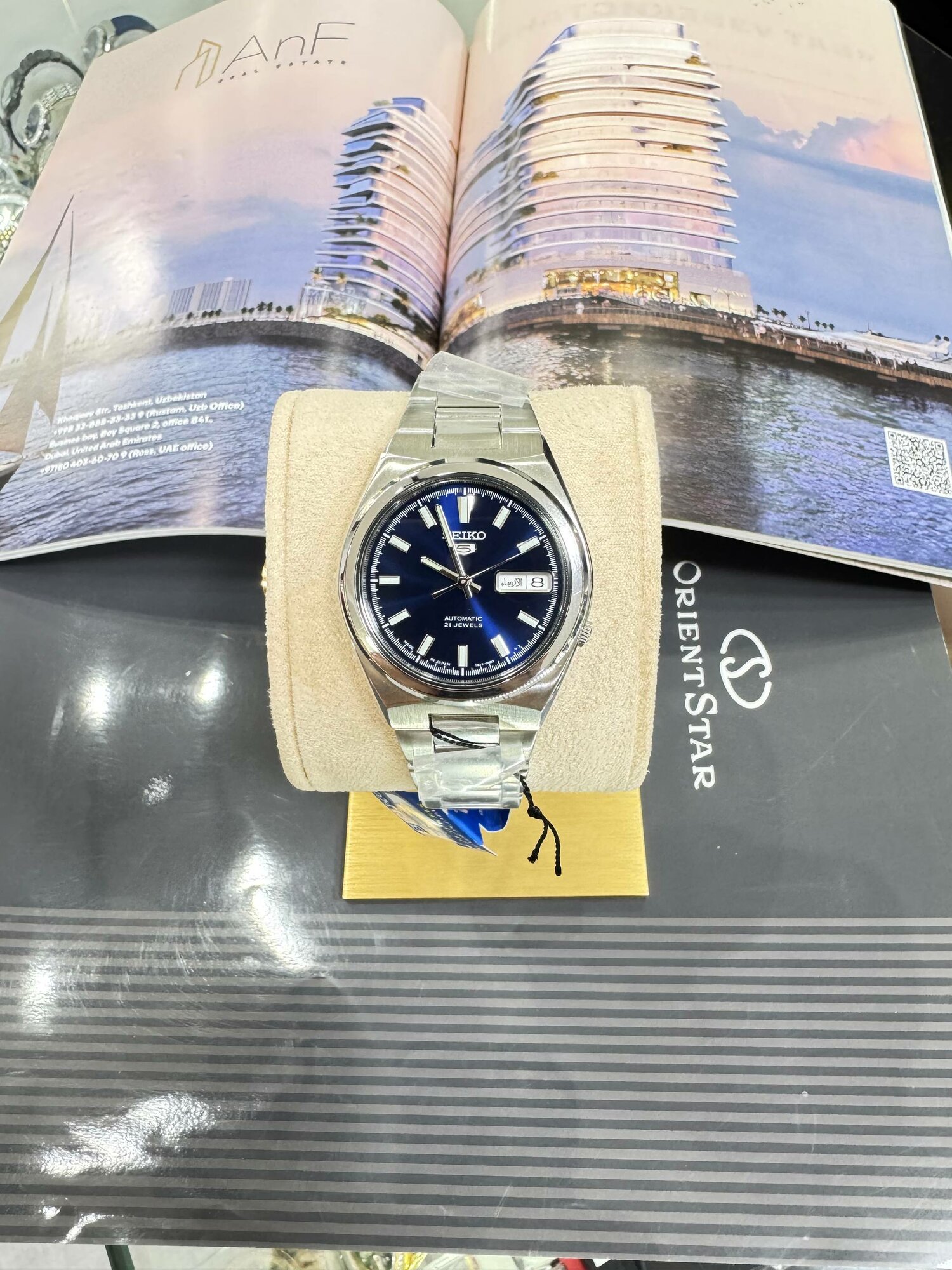 Наручные часы SEIKO, серебристый — фото 1